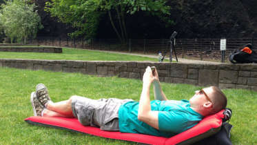 windcatcher camping air pad