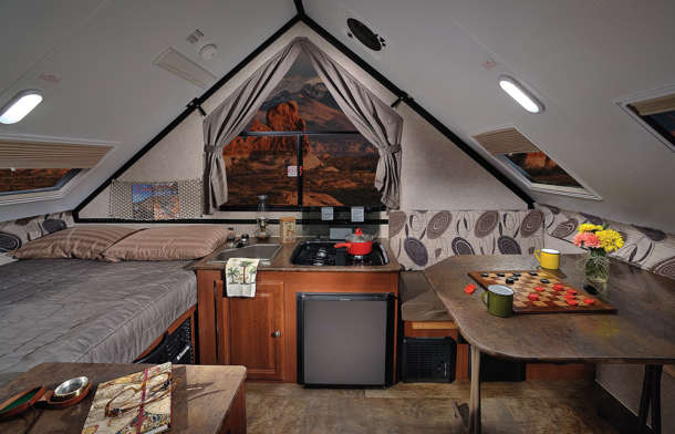 Rockwood Camper Interior 610x392 