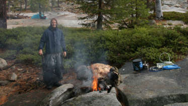 tips backpacking in rain