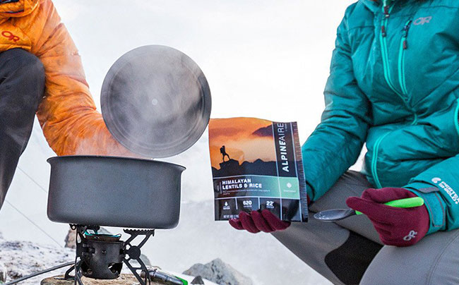 alpine air freeze dried food