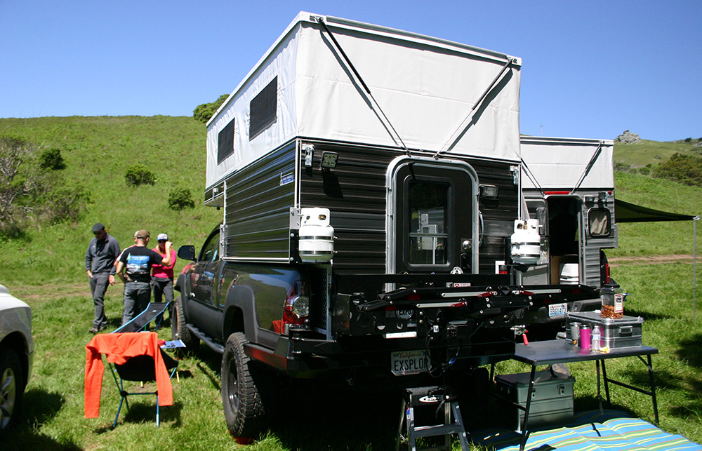 custom four wheel camper toyota tacoma