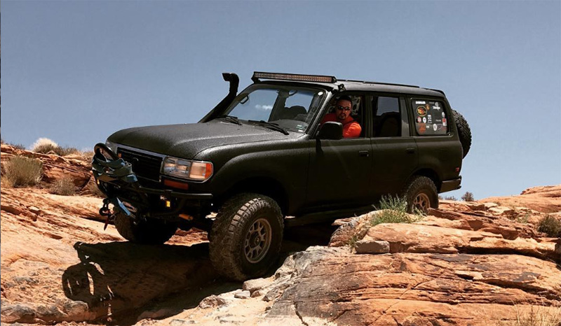 overland lexus lx 450 in moab