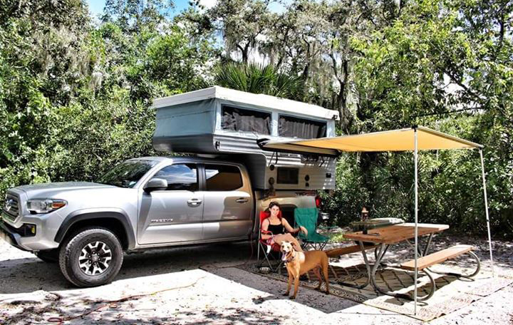 skamper beach camping florida keys