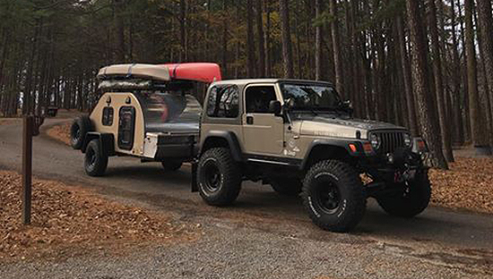 jeep rubicon tj with tc teardrop