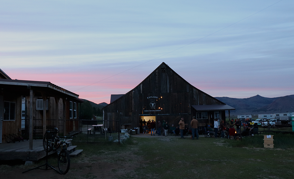 diamond s ranch barn at night beckwourth california