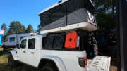 jeep gladiator cargo rack system with roof top tent