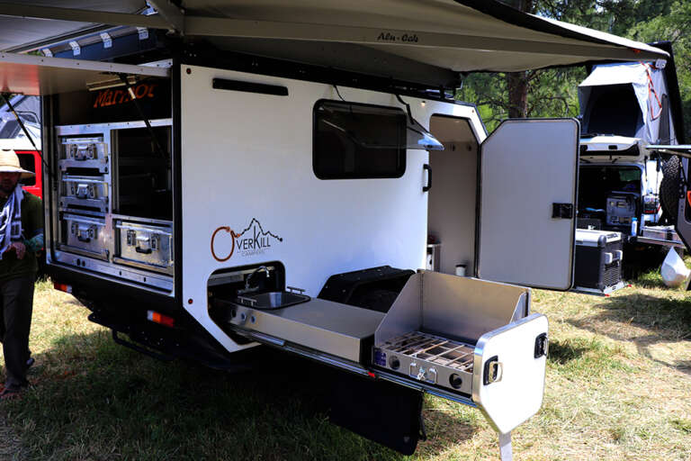 overkill-camper-zarges-case-system-slide-out-kitchen - Savage Camper