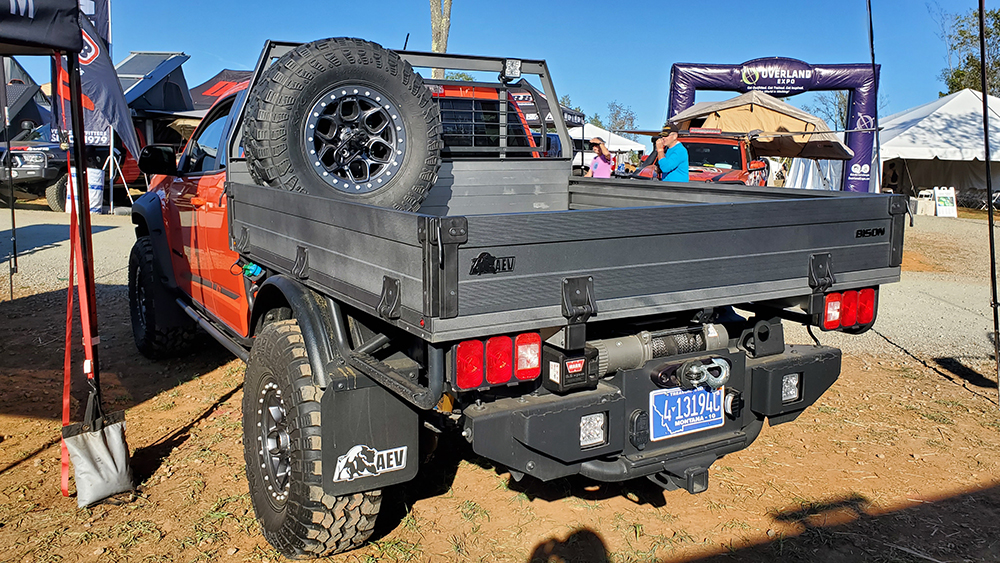 aev zr2 bison tray flatbed