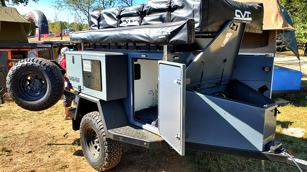 turtleback trailer expedition model