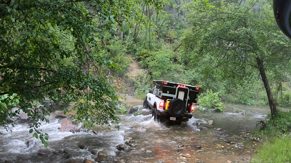 four wheel camper creek crossing