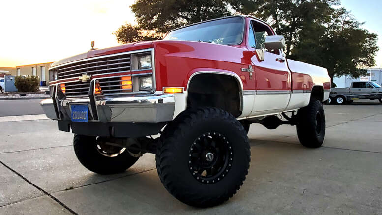 chevy 10 squarebody diesel lift kit