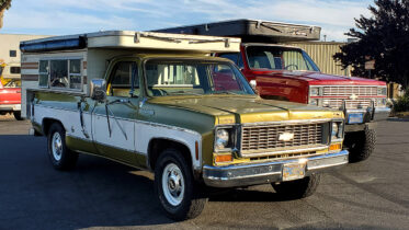 chevy squarebody camper