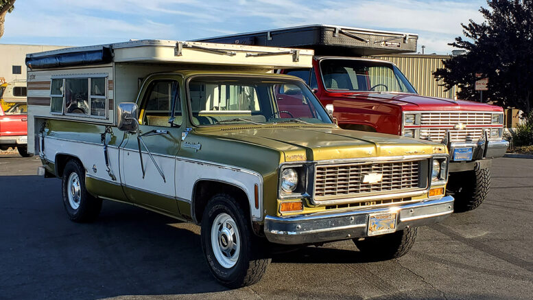 chevy squarebody camper